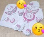 Winter Baby Sebou’ Angel Wings Set with Rhinestone Details - Image 6