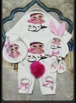 ⁦طقم سبوع بيبي ارنوب صيفي⁩ - الصورة ⁦2⁩