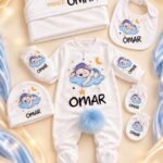 طقم سبوع بيبي ارنوب صيفي